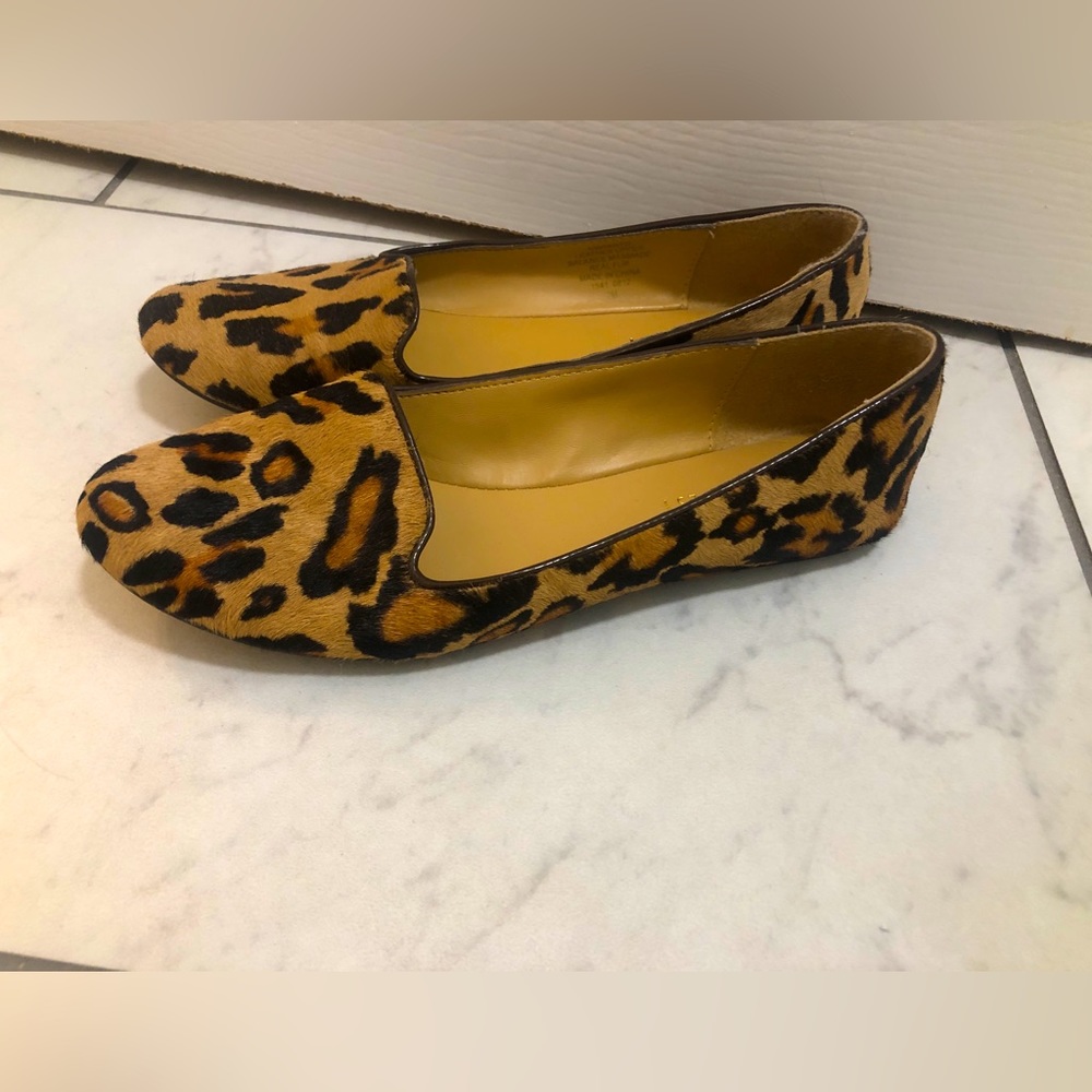 Nine West Cheetah Animal Print Loafers